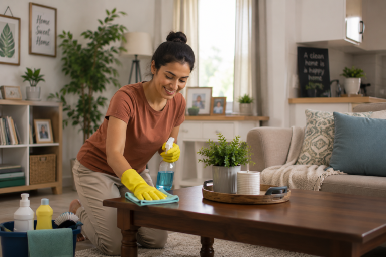 Cleaning Home