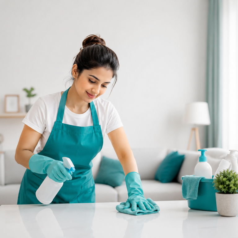 home cleaning women